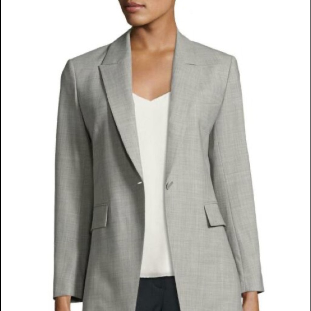 THEORY light grey wool blazer